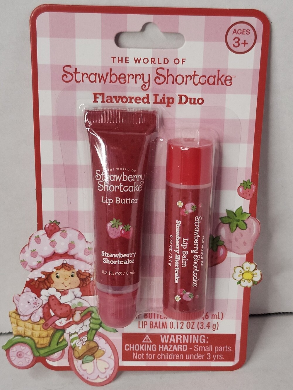Strawberry Shortcake Strawberry Scented Lip Duo & Lip Scrub - Picture 2 of 7